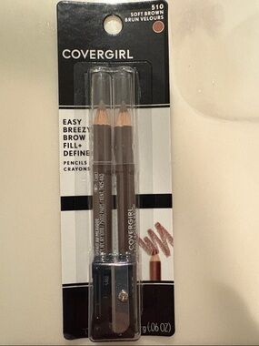 FREE in any bundle COVERGIRL Brow Fill + Define Pencils in Soft Brown (510) -